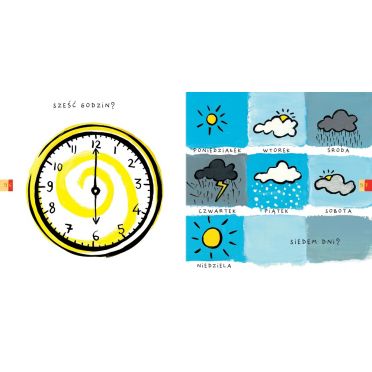 10 razy 10 – środek, zegar